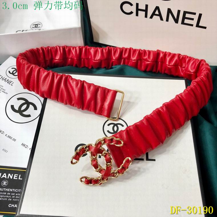 Chanel belt 30mm 弹力带均码 8L (18)